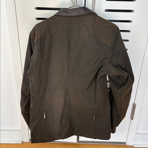 BARBOUR Men's Beacon Sports Waxed Jacket - Picture 9 of 9